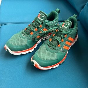 Mens Adidas The U green sneakers US Sz 9 Miami